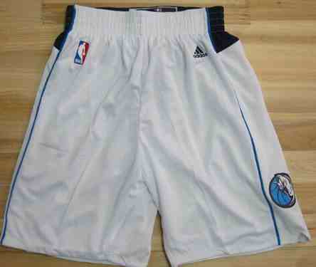 Dallas Mavericks White Short