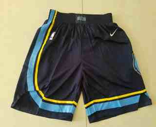 Men's Memphis Grizzlies Black 2019 Nike Swingman Stitched NBA Shorts