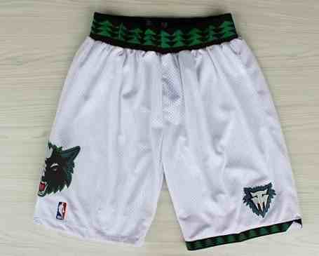 Minnesota Timberwolves White Swingman Short