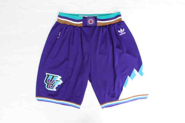 Men's Utah Jazz Purple Throwback short