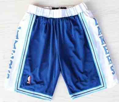 Los Angeles Lakers Blue Throwback Short