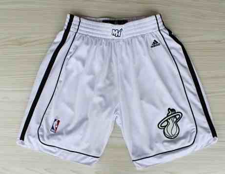 Miami Heat All White Short