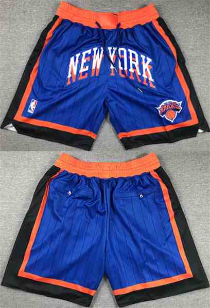 Men's New York Knicks Royal City Edition Shorts