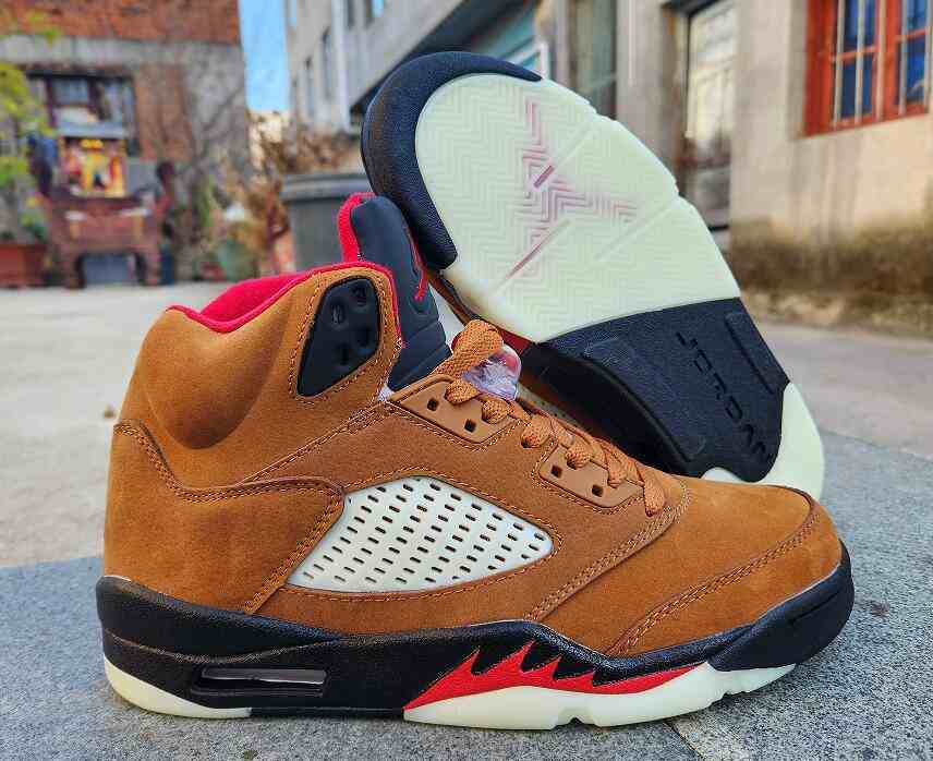 Air Jordan 5 Archaeological Brown us7-us13 Men's shoes