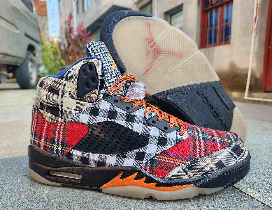 Air Jordan 5 Cricoid pattern us7-us13 Men's shoes