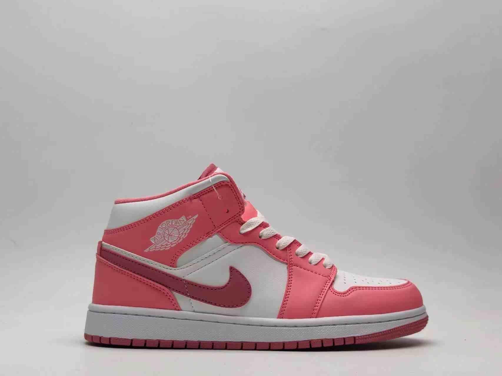 Air Jordan 1   Pink White us5.5-us13 Women's shoes