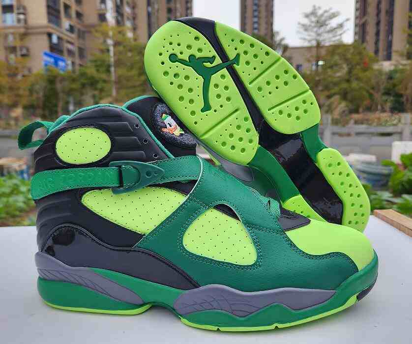 Air Jordan 8 Green us7-us13 Men's shoes