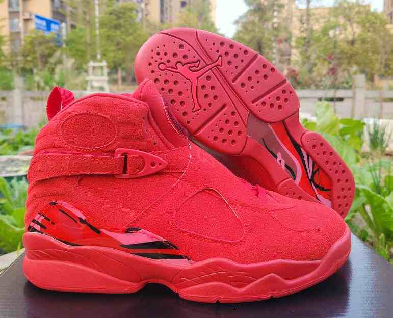 Air Jordan 8 Red us7-us13 Men's shoes
