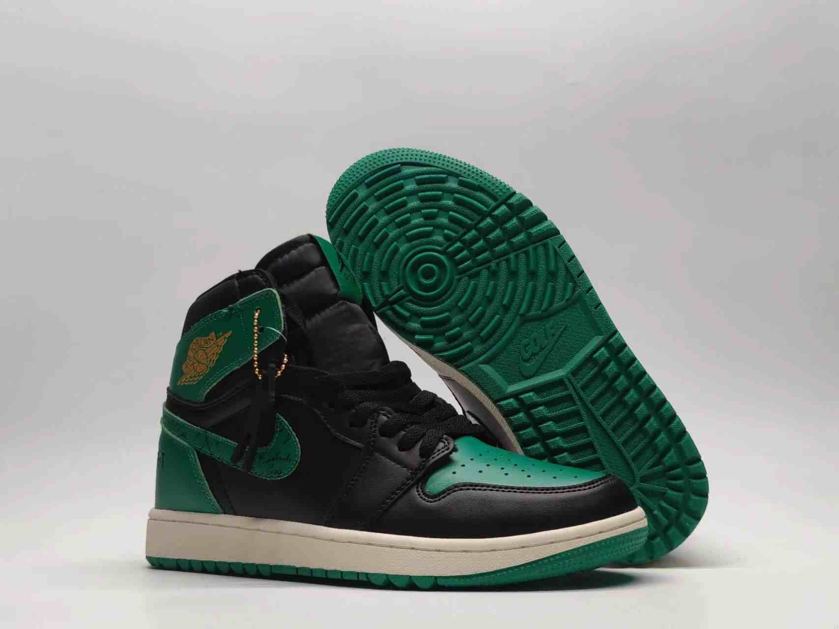 Air Jordan 1 Golf Green Black us5.5-us13 Men's shoes