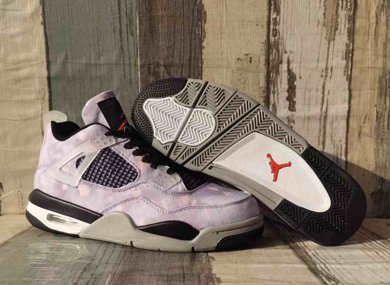 Air Jordan 4 Tie dyeing us8-us13 Men's shoes
