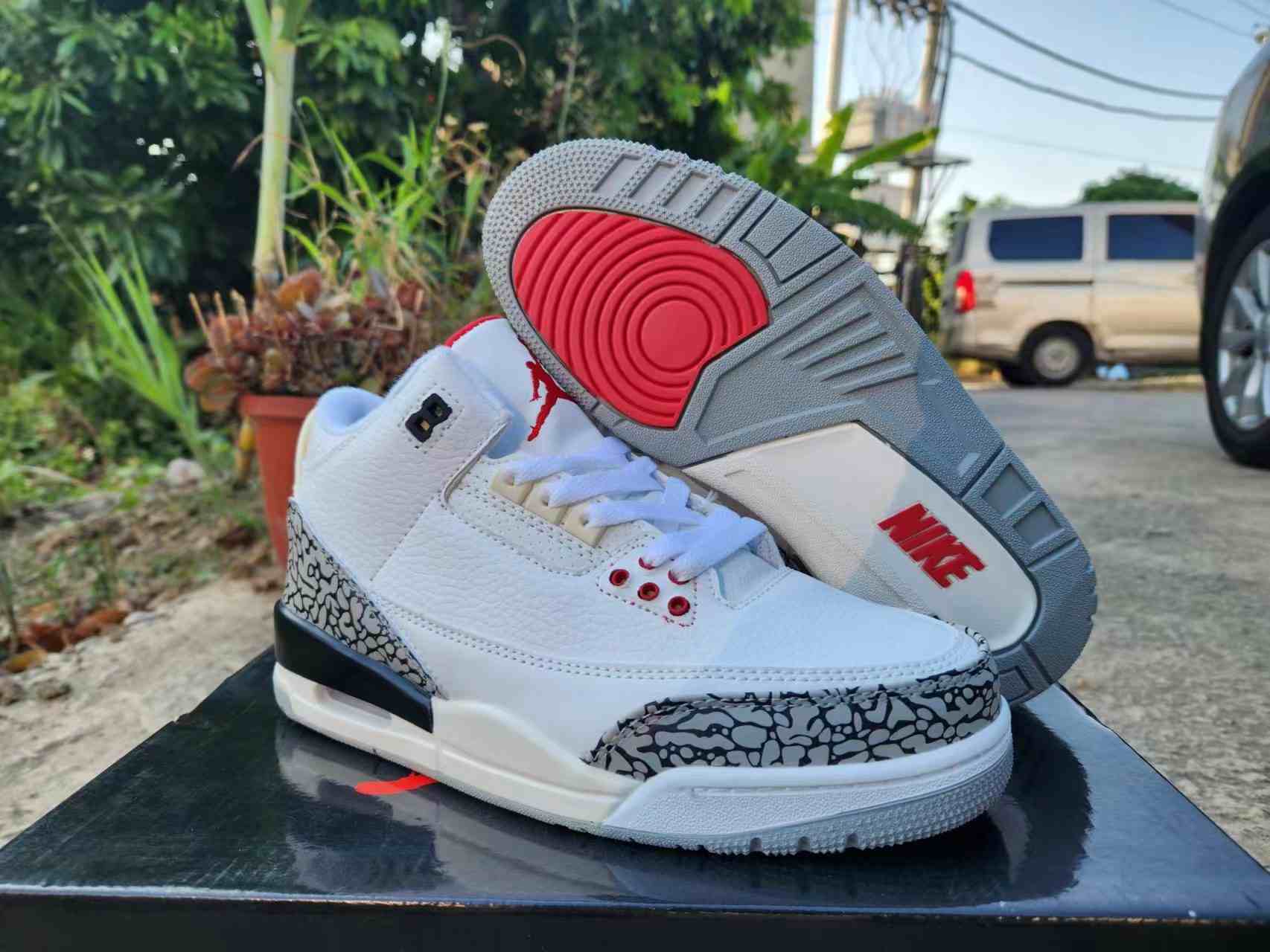 Air Jordan 3 White US5.5-US8 Women's Shoes
