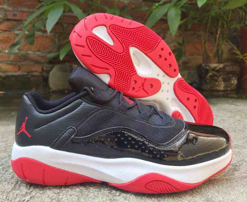 Air Jordan 11 CMFT Low URBAN JUNGLE RELEASE Running Weapon  Black Red us7-us12 Men's shoes