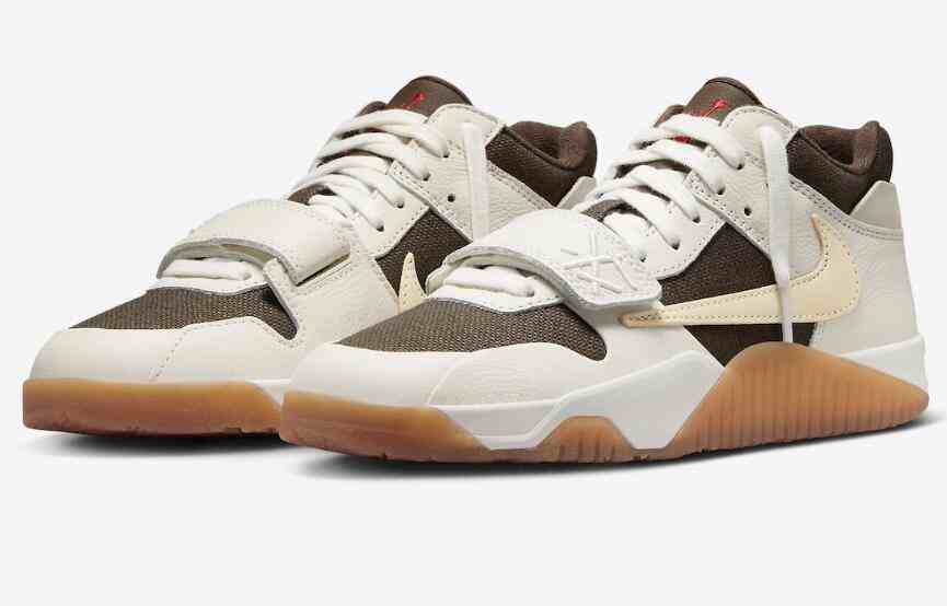 Men's Running Weapon Air Jordan Jumpman Jack White Brown Shoes 0603