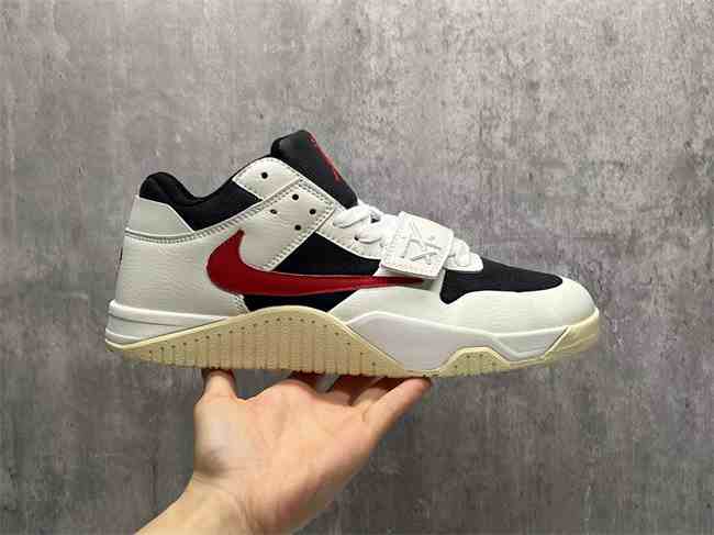 Women Running Weapon Air Jordan Jumpman Jack TR Travis BlackWhite Shoes 008