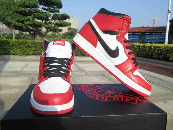 Women's Running Weapon Air Jordan 1 Red Shoes 401