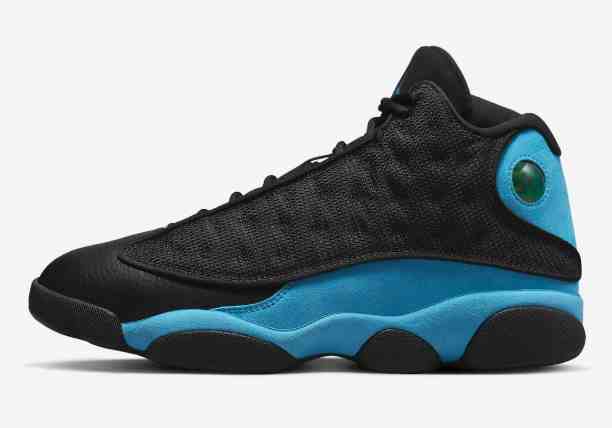 Men's Running Weapon Air Jordan 13 Black Blue Shoes DJ5982-041 143