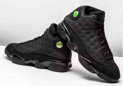 Men's Running Weapon Air Jordan 13 Black Shoes 147