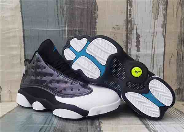 Men's Running Weapon Air Jordan 13 Black Shoes 0134