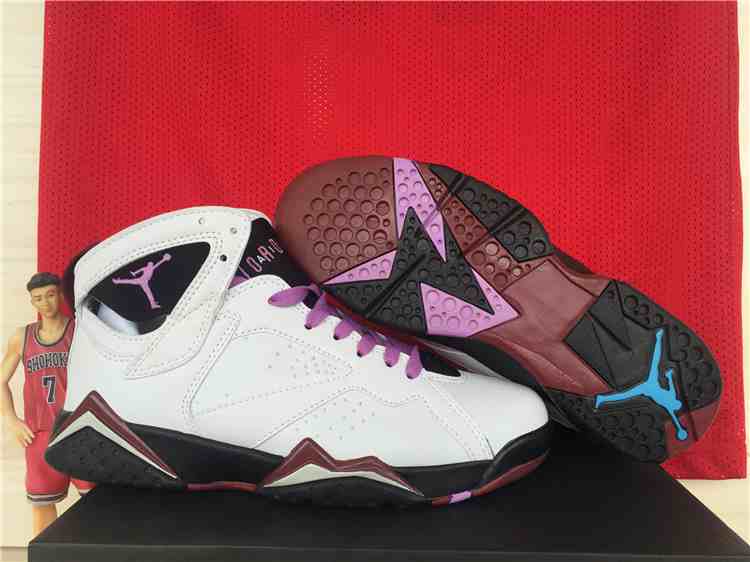 Running Weapon Women Air Jordan 7 GS Fuchsia Glow Cheap Wholesale