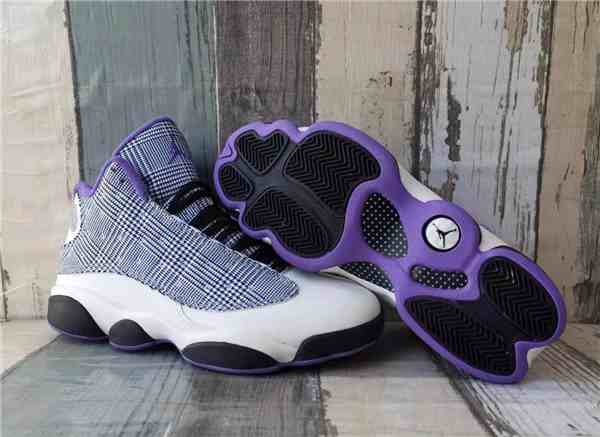 Women's Running Weapon Air Jordan 13 Purple Shoes 019