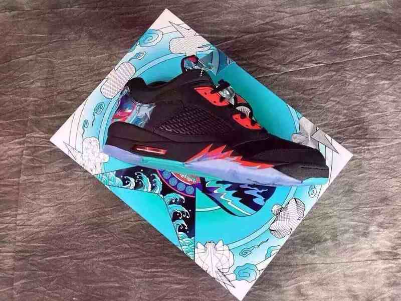 Running Weapon Cheap Air Jordan 5 Kite Shoes Women Wholesale