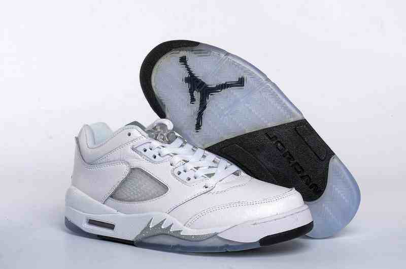 Running Weapon Cheap Air Jordan 5 Shoes Retro Women White