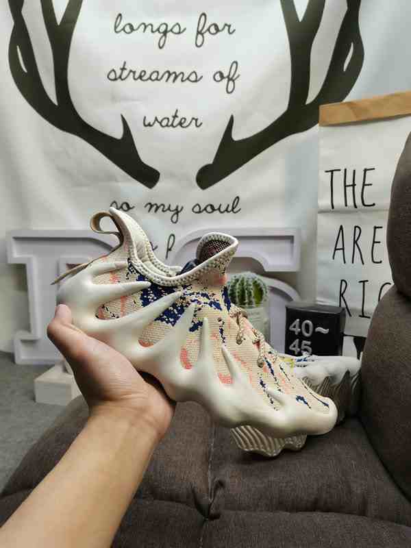 Men's  Yeezy Boost Kanye West x Adidas Yee 450 Black White Shoes H68039 001