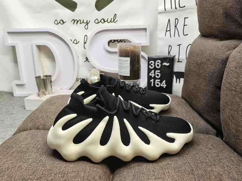 Men's  Women's   Yeezy Boost Kanye West x Adidas Yee 450 Black White Shoes H68039 001