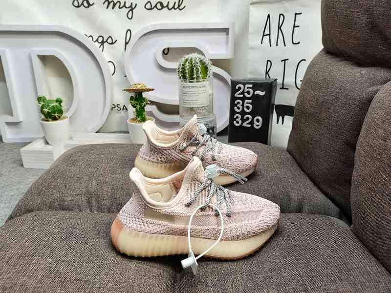 Kids Unisex Shoes YZY 350 V2 CMPCT KIDS Yeezy 350 Boost V2  us8k-us3 Brown shoes 5