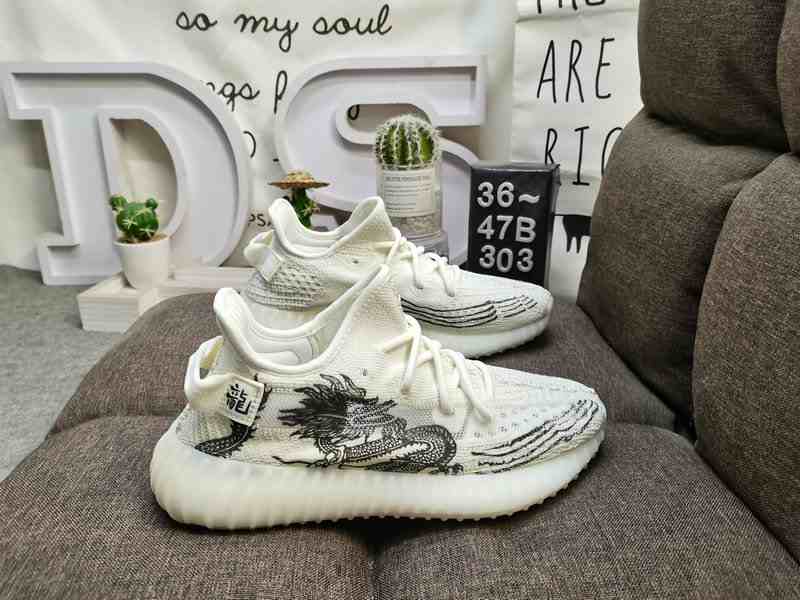 New Adidas Yeezy Boost 350 V2 Carbon Grey Release us5.5-us11 shoes 1