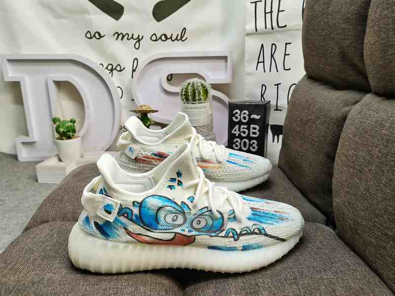 New Adidas Yeezy Boost 350 V2 Carbon Grey Release us5.5-us11 shoes