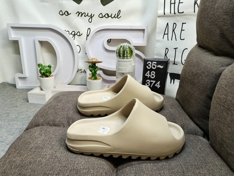 55DS-374D Pure Original Exclusive Supply for Kanye West x adidas yeezy slide Cloud Slides for Women and Men