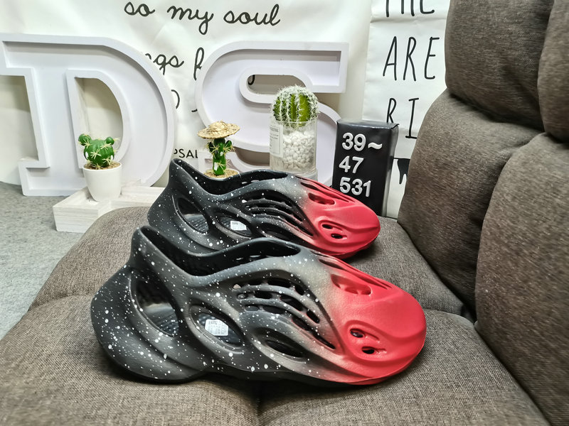 80DS-531DAdidas Yeezy Slide Coconut minimalist Cheye Outdoor Beach Hole Sandals 5