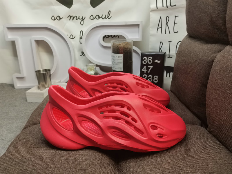 65DS-238DAdidas Adidas Yeezy Slide Coconut Minimalist Cut Grandpa Outdoor Beach Hole Sandals 4