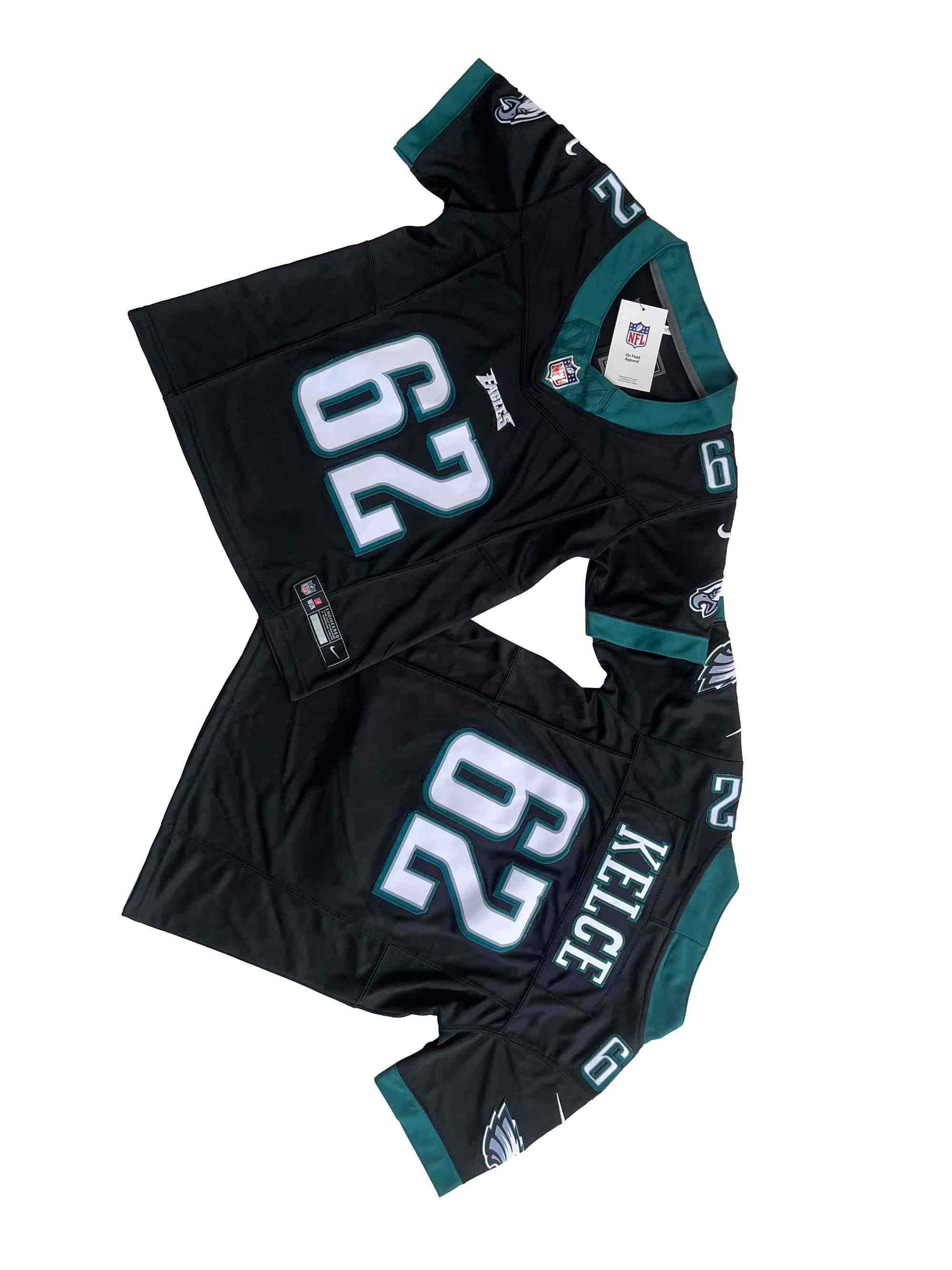 Youth Philadelphia Eagles 62# Jason Kelce Nike Vapor F.U.S.E. Limited Jersey