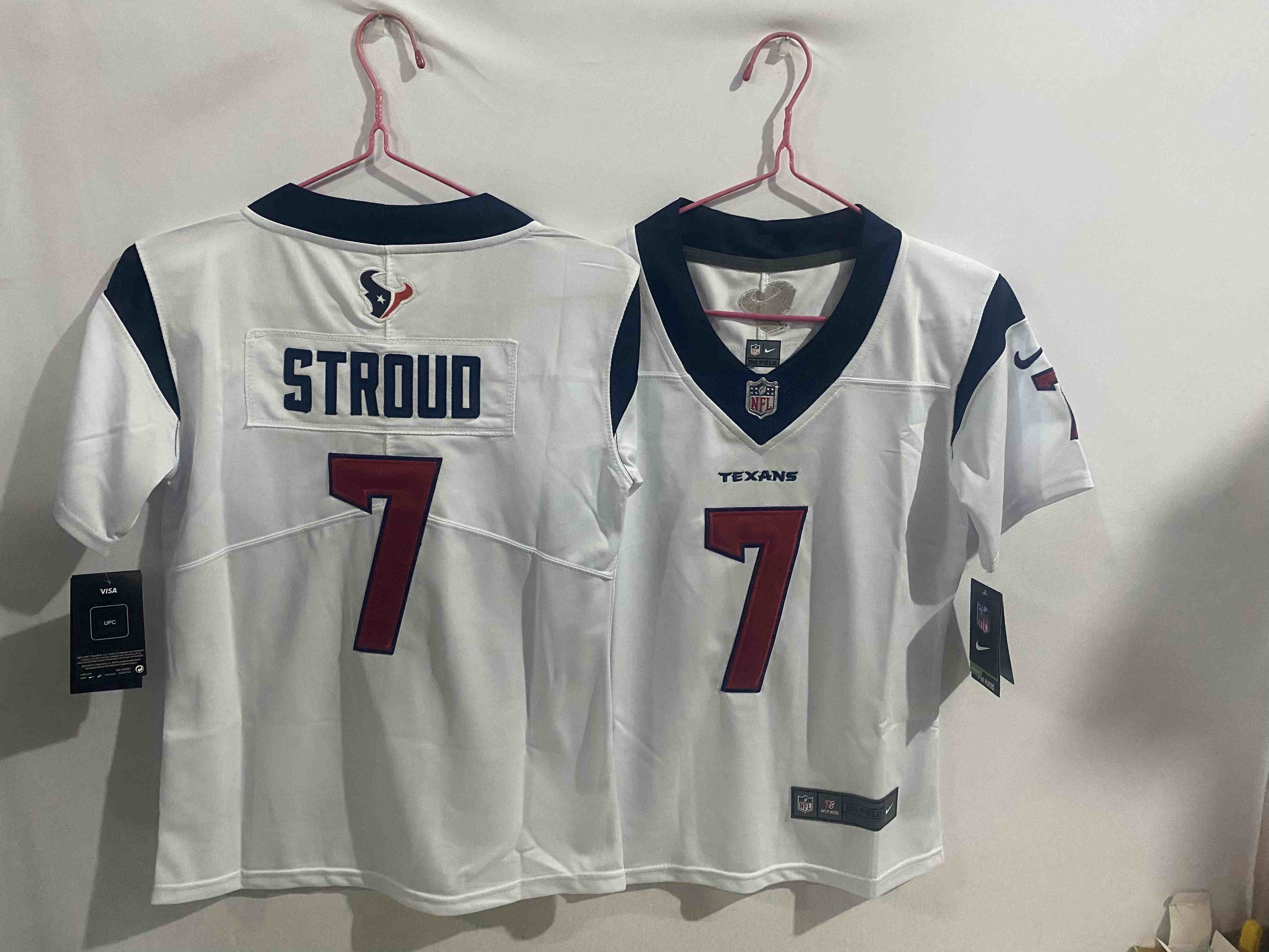 Youth Houston Texans #7 C.J. Stroud White Vapor Untouchable Stitched Football Jersey