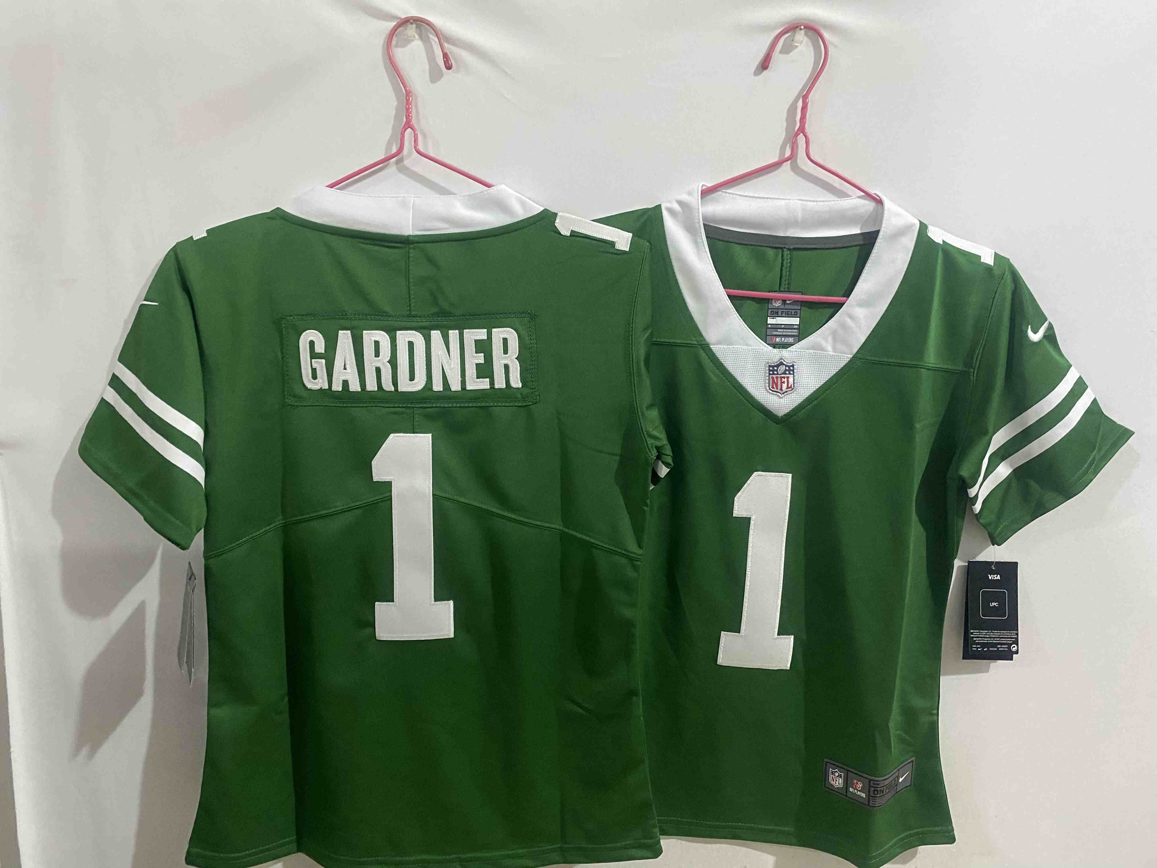 Youth New York Jets #1 Sauce Gardner Green Vapor Limited Stitched Jersey