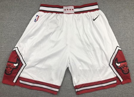 Men's Chicago Bulls White 2019 Swingman Shorts