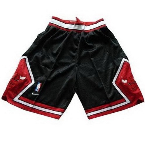 Men's Chicago Bulls Black Swingman Shorts