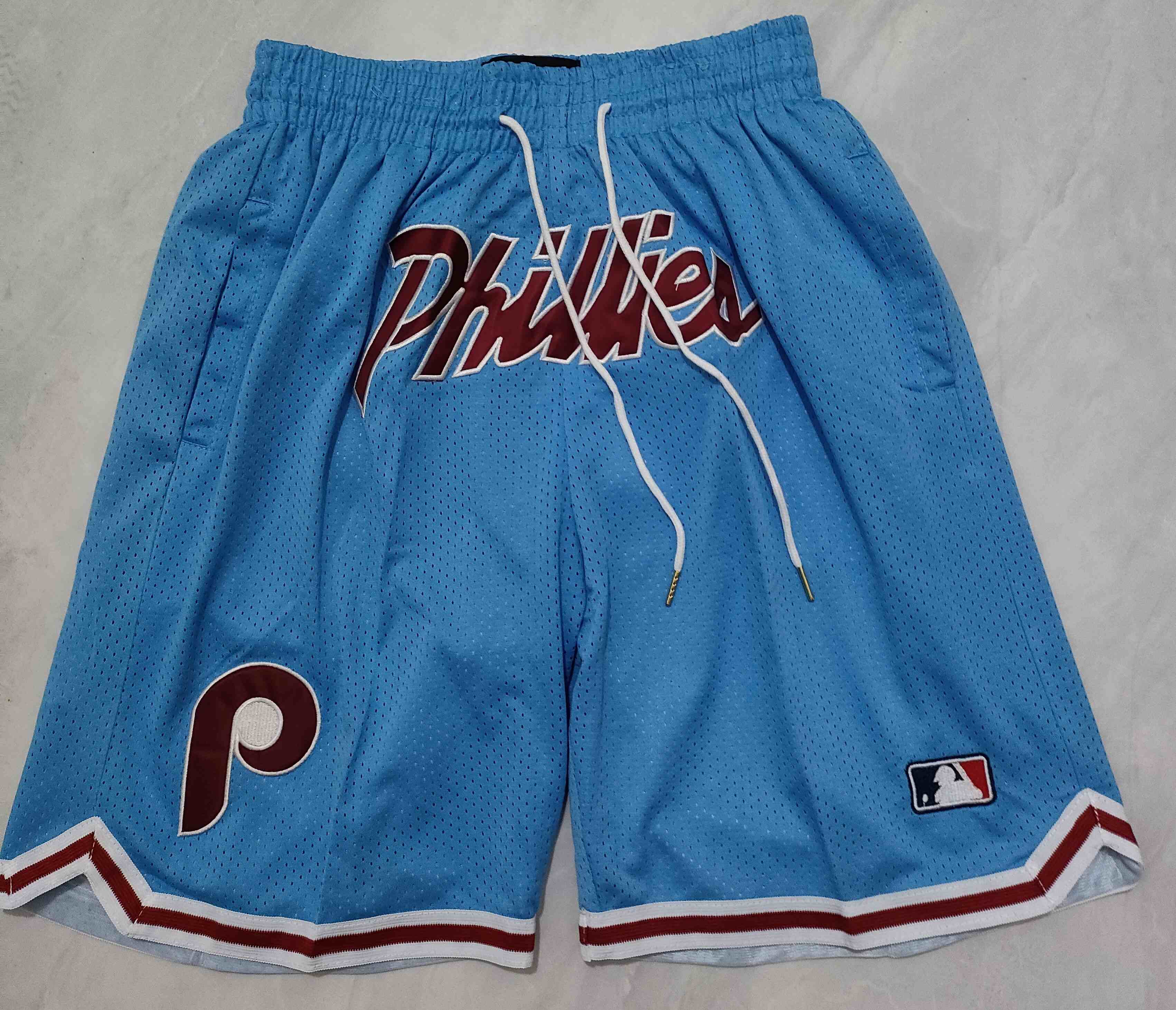 Men's Philadelphia Phillies Blue  Shorts
