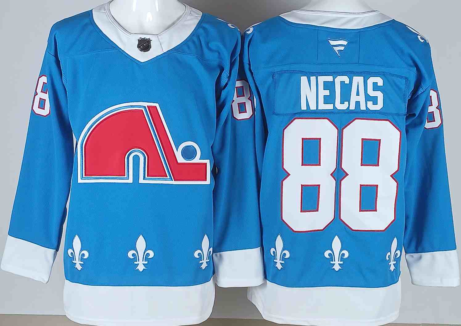 Men's Colorado Avalanche #88 NECAS Blue 2025 Alternate Stitched Jersey