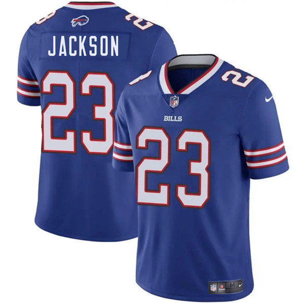 Men's Buffalo Bills #23 Dane Jackson Blue 2025 Vapor Untouchable Limited Football Stitched Jersey