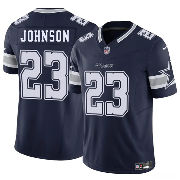 Men's Dallas Cowboys #23 Buddy Johnson Navy 2025 F.U.S.E. Vapor Untouchable Limited Football Stitched Jersey