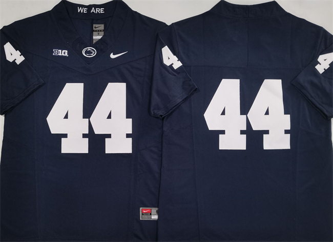 Men's Penn State Nittany Lions #44 Davis Warren Navy 2024 F.U.S.E. No Name Stitched Jersey
