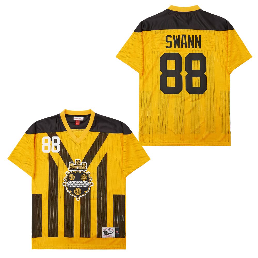 Men's  Pittsburgh Steelers #88 Lynn Swann   1994 Mitchell & Ness Authentic Throwback Retired Player Jersey - Gold