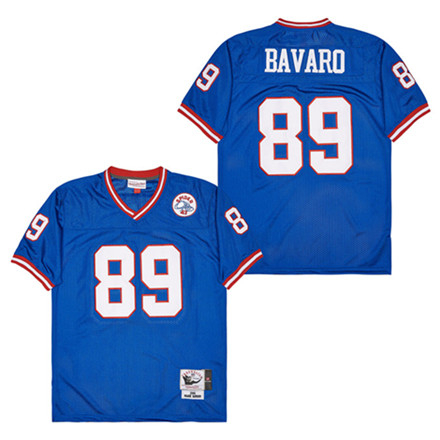Men's New York Giants #89 Mark Bavaro Mitchell & Ness Replica Jersey - Royal
