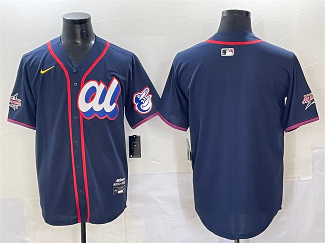 Men's American League Baltimore Orioles Blank Navy 2025 All-Star Edition Limited Stitched Baseball Jersey