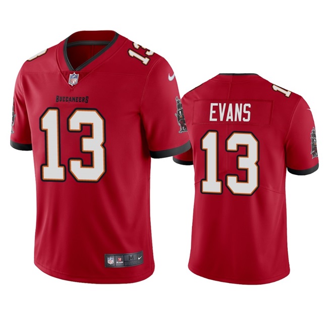Women's Tampa Bay Buccaneers #13 Mike Evans Red Stitched Football Jersey(Run Small)