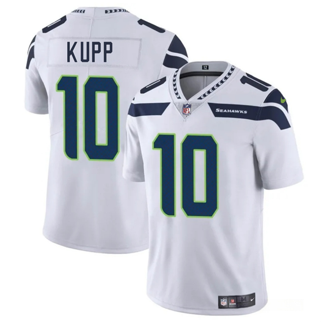 Youth Seattle Seahawks #10 Cooper Kupp White 2025 Vapor Limited Stitched Football Jersey