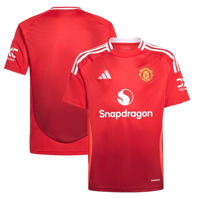 Men's Manchester United Custom 2025 Red Home Soccer Jersey